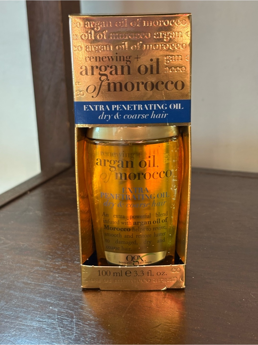 OGX Renewing Argan Oil of Morocco Extra Penetrating Oil — Gold